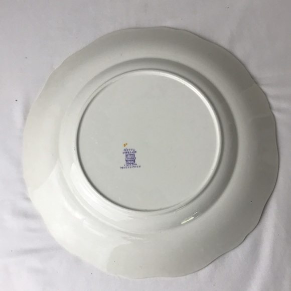 Spode copeland England Mayflower china floral plate - Picture 6 of 8